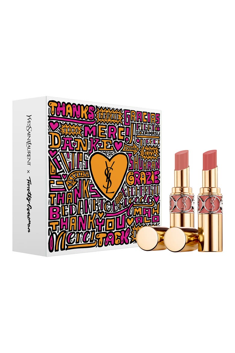 Rouge Volupté Shine Oil-in-Stick Lipstick Balm Duo Set $86 Value, Main, color, NO COLOR