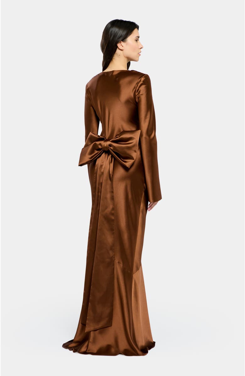 Daska Bow Dress, Alternate, color, 