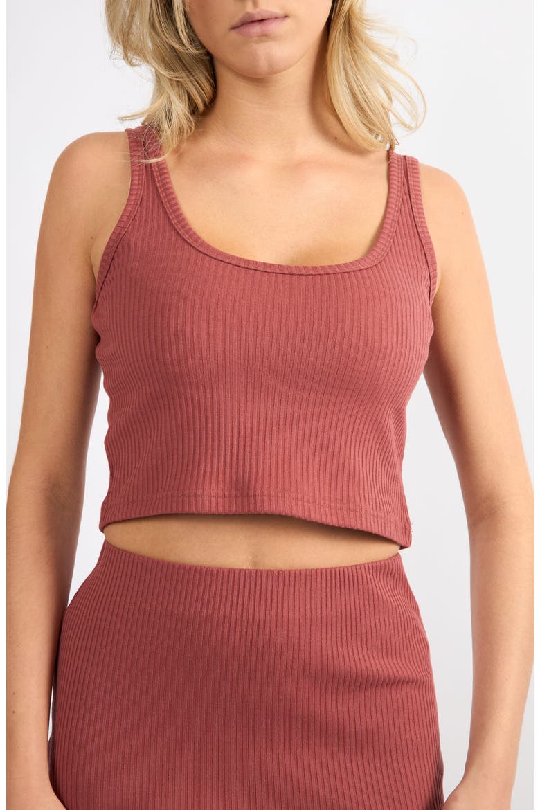 Timeless Rib Knit Tank, Alternate, color, LIGHT BURGUNDY