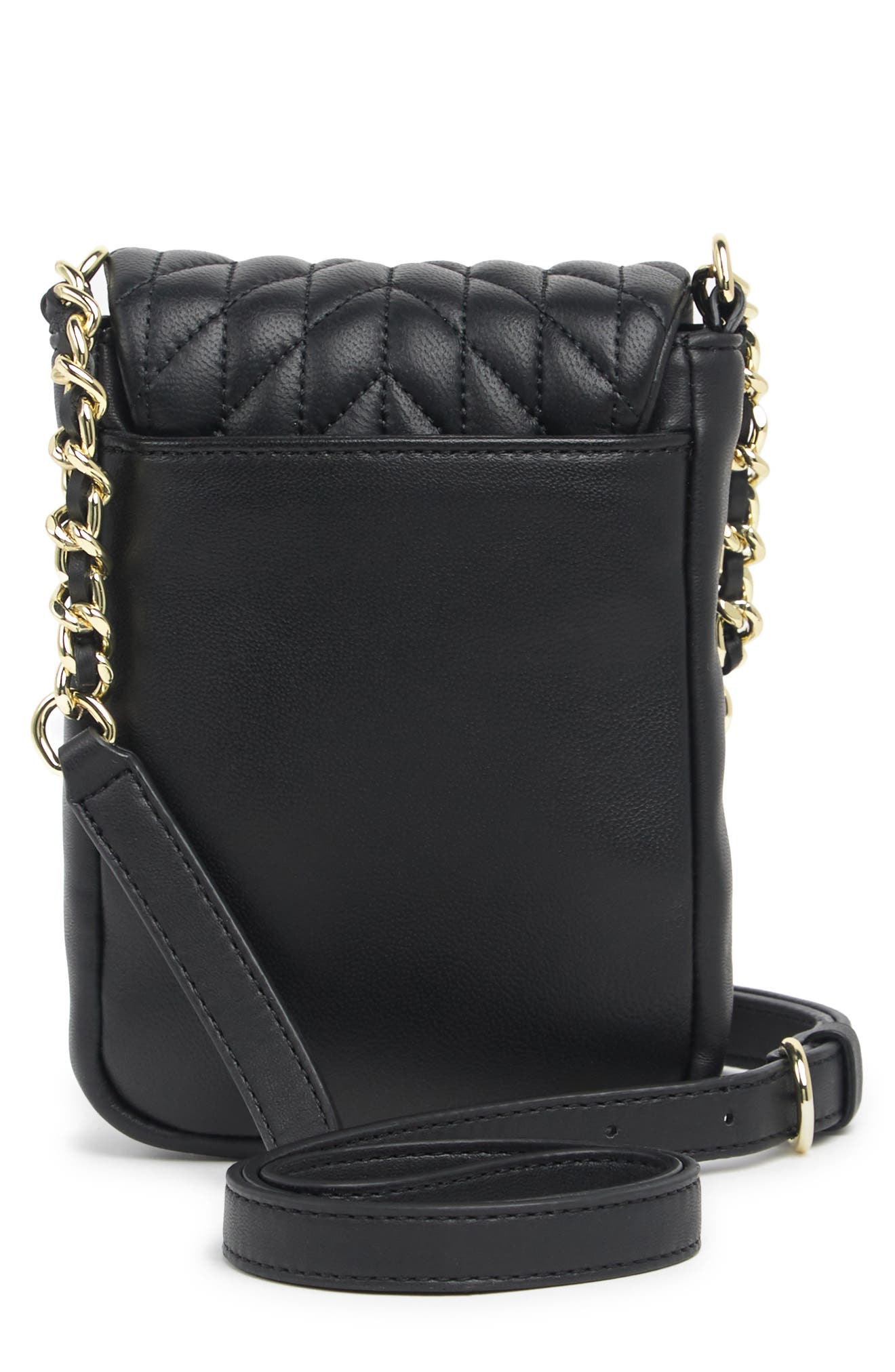 KARL LAGERFELD PARIS Agyness Leather Crossbody Bag, Alternate, color, 