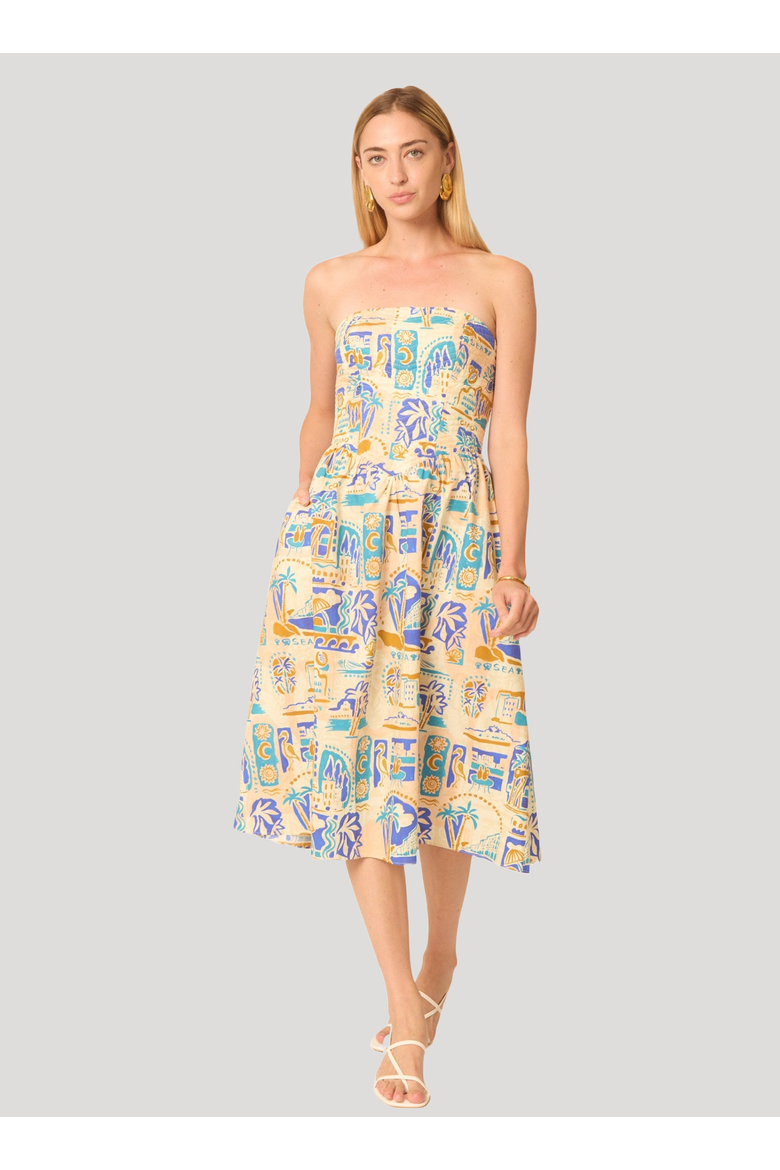 Luanna Dress, Main, color, Seychelles