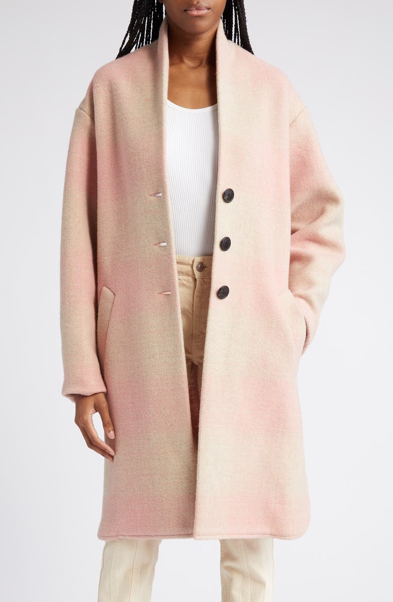 Isabel Marant Étoile Gabriel Gradient Color Coat, Main, color,