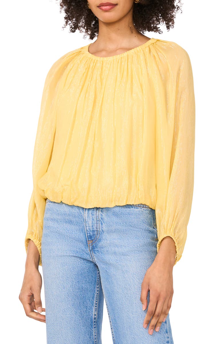 Parker The Mylah Long Sleeve Top, Main, color, Dandelion