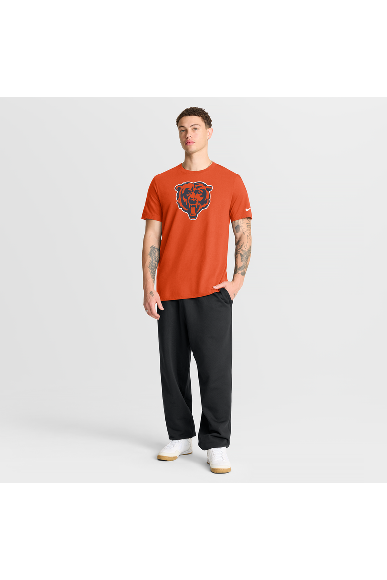 Men's Nike Orange Chicago Bears Essential Logo T-Shirt, Alternate, color, Orange