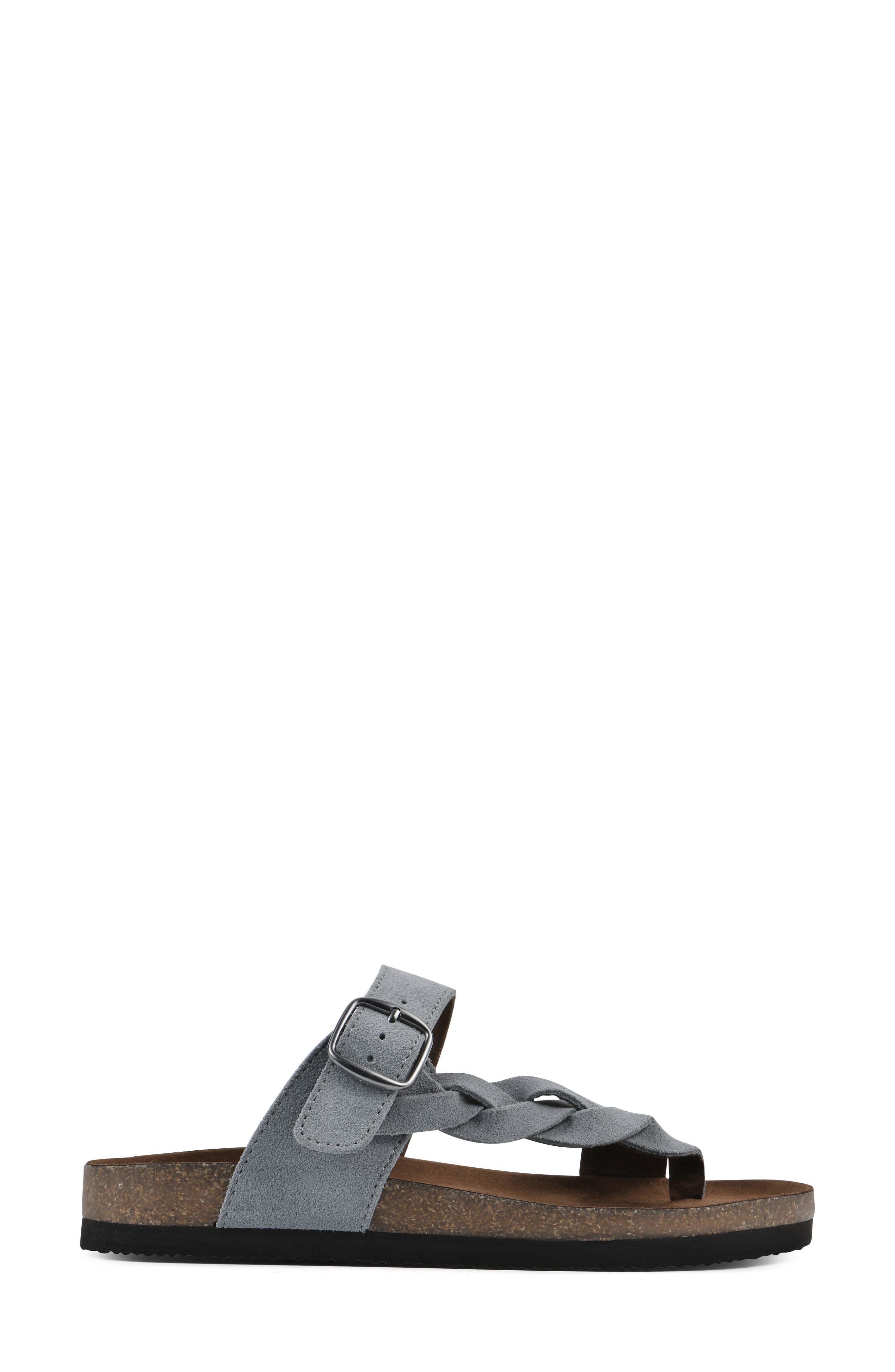 Crawford Braided Footbed Sandal, Alternate, color, BLUE RASPBERRY