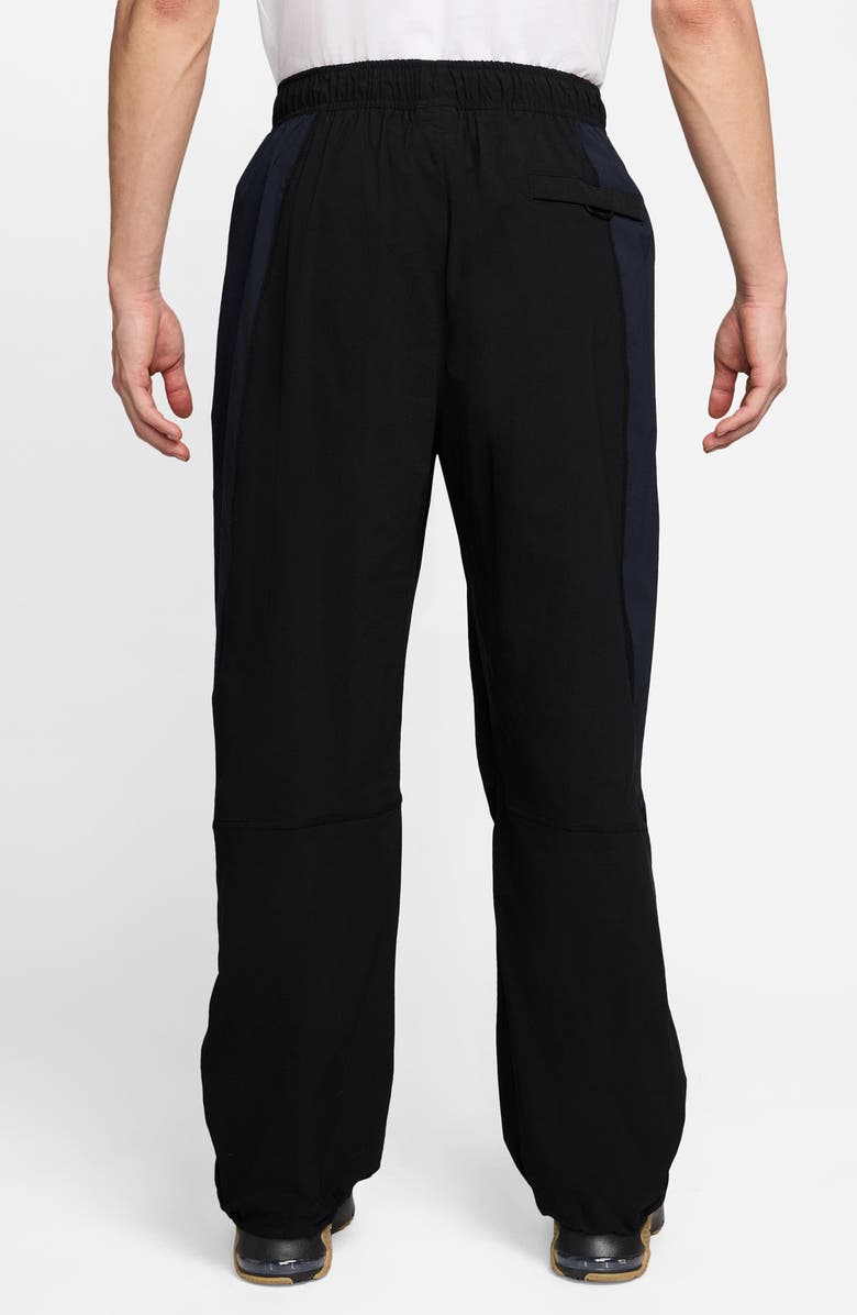 Nike Tech Dri-FIT Woven Oversize Stretch Nylon Pants, Alternate, color, Black/ Obsidian