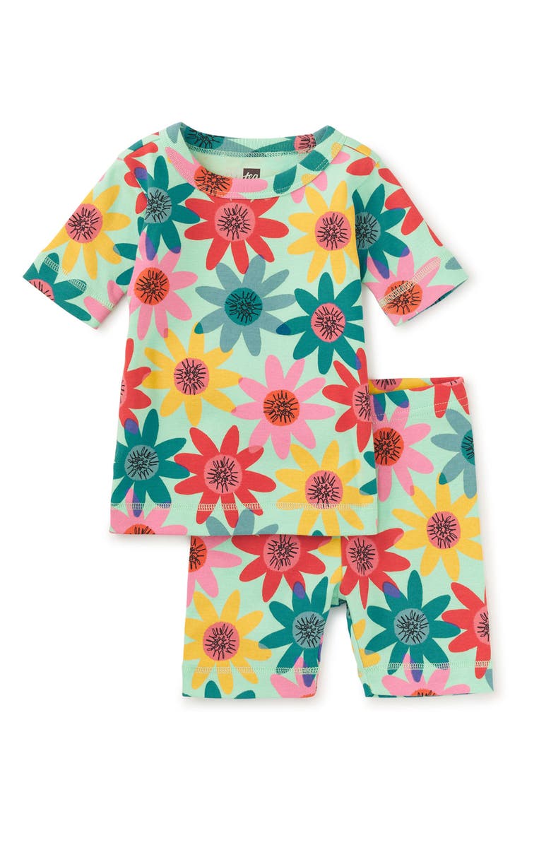 Tea Collection In Your Dreams Pajama Set, Alternate, color, Bright Passion Flower