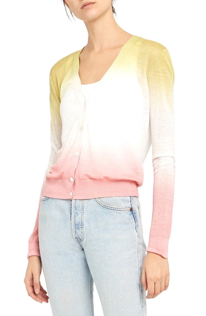 Theory Ombré Cardigan, Main, color, 