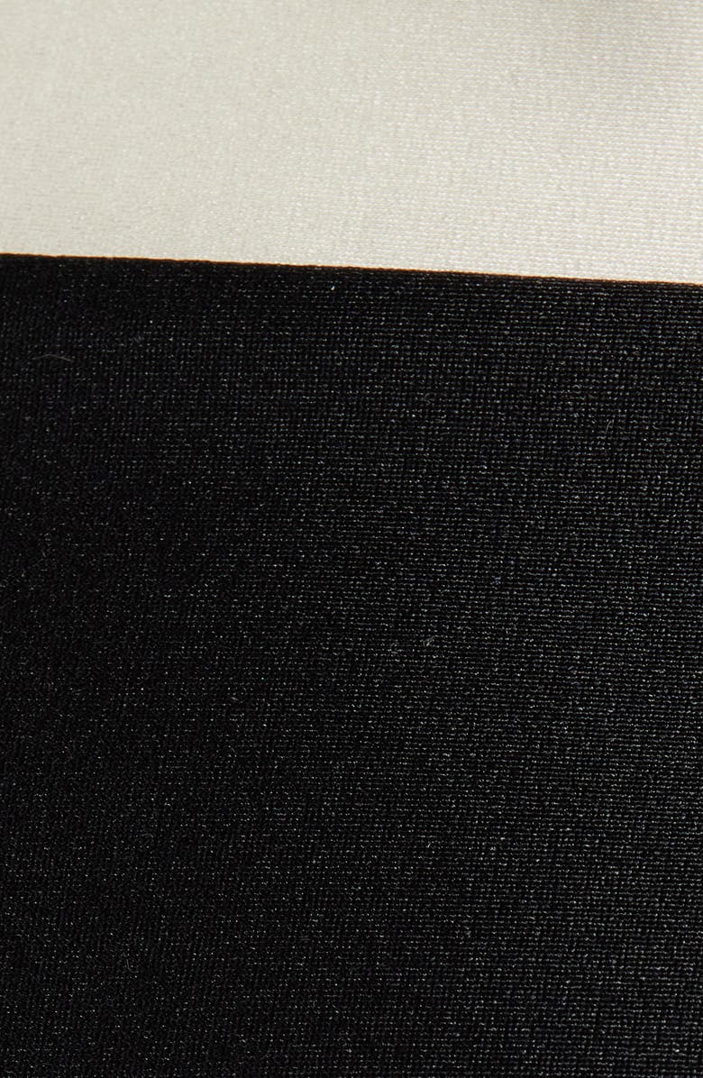 BOAMAR Sophie Tie Waist Bikini Bottoms, Alternate, color, Black White