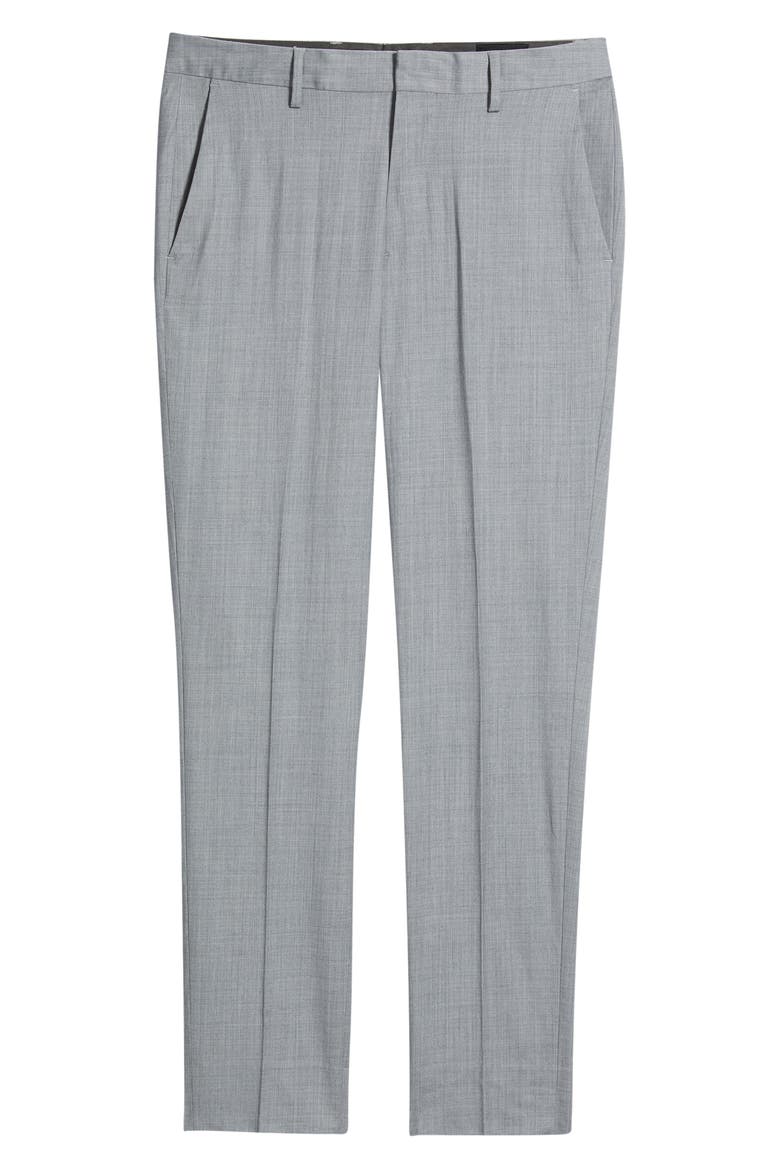 Jetsetter Athletic Fit Stretch Wool Suit Pants, Alternate, color, LIGHT GREY