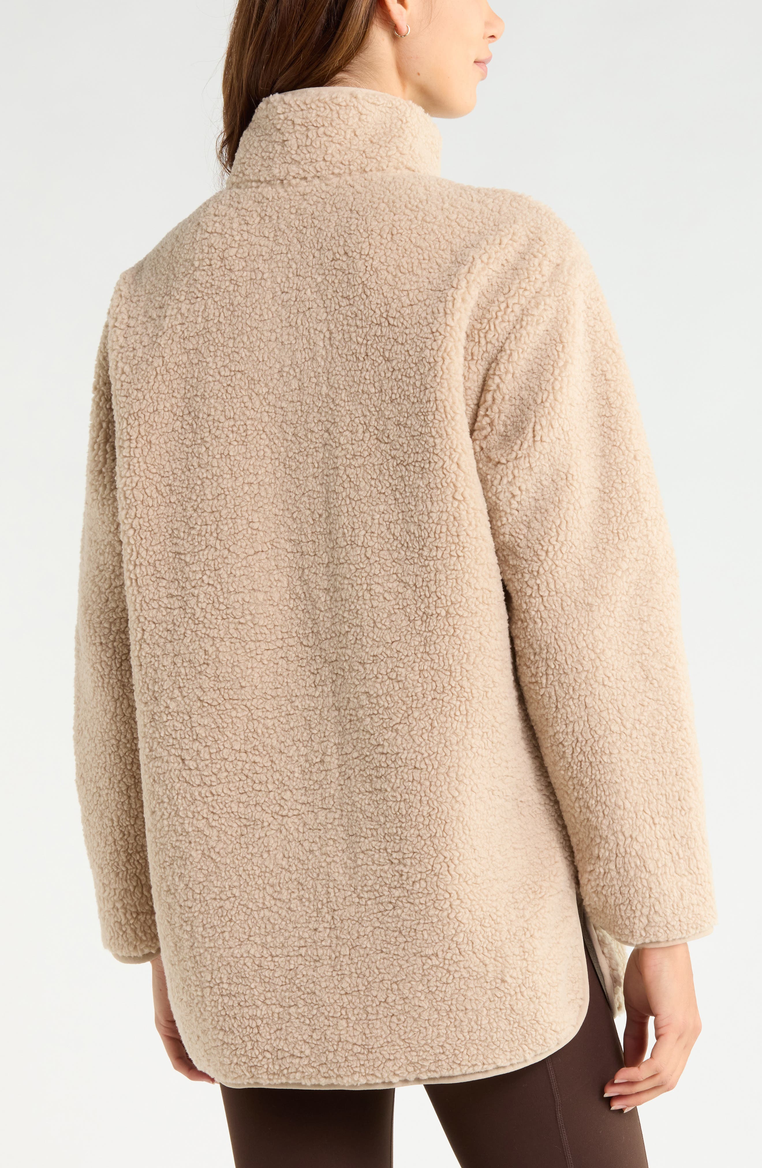 Zella Hearth Faux Shearling Jacket (Women) | Nordstrom