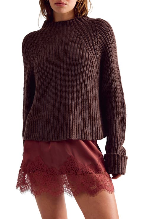 Low Tide Mock Neck Sweater