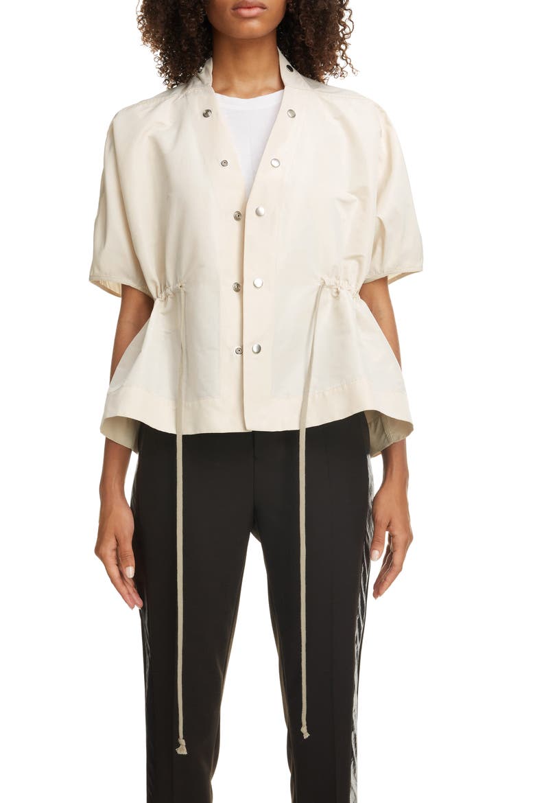 Drawstring Waist Top, Main, color, CHAMP