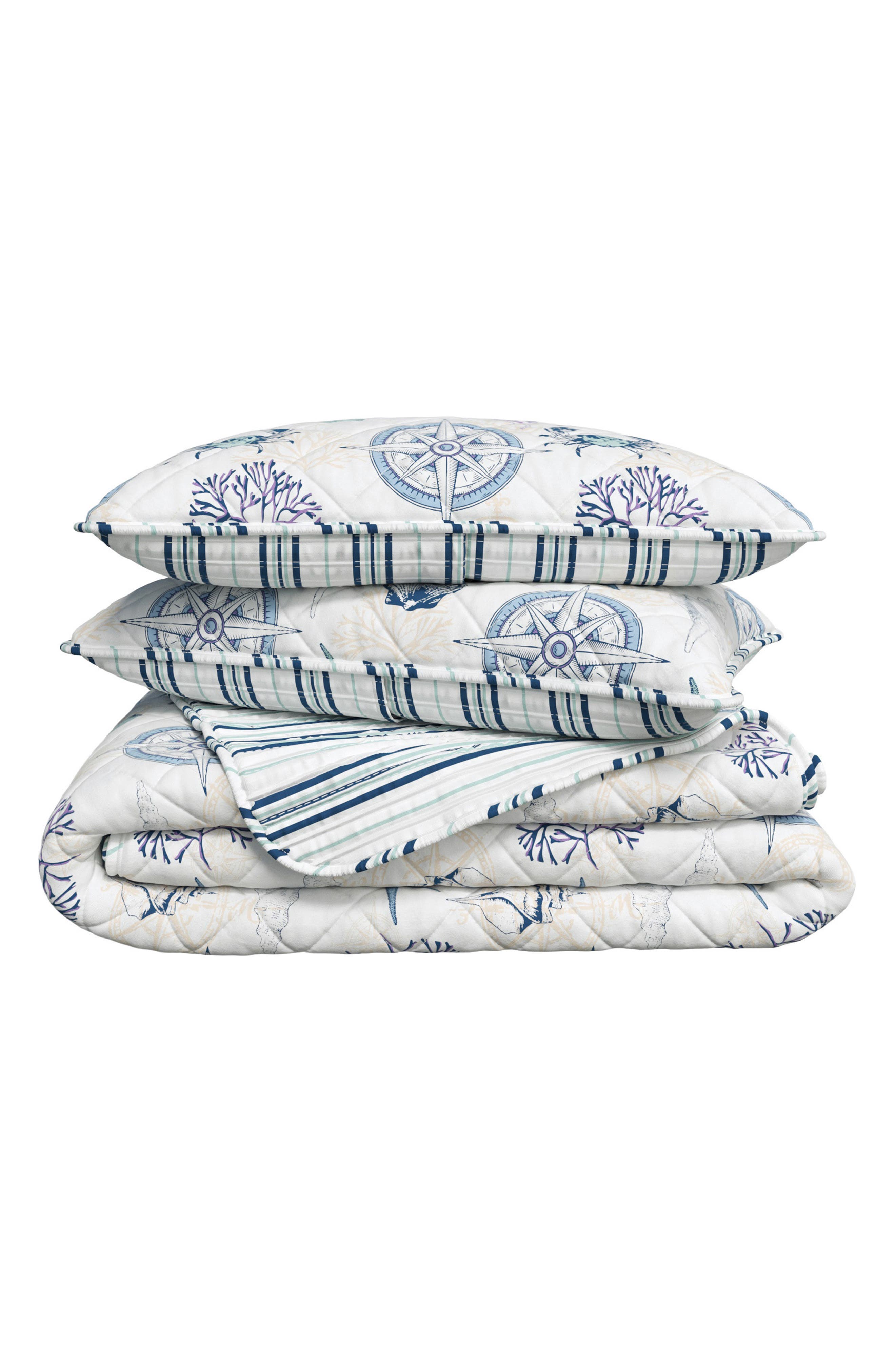 Woven & Weft Nautical Theme Quilt Set