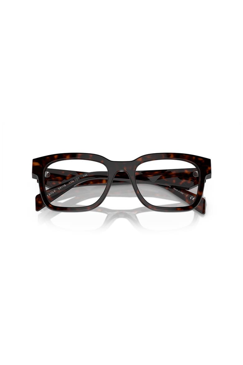 54mm Rectangle optical glasses, Alternate, color, Red