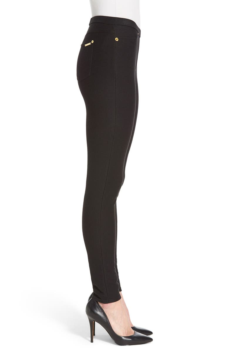 MICHAEL Michael Kors Stretch Twill Leggings, Alternate, color,