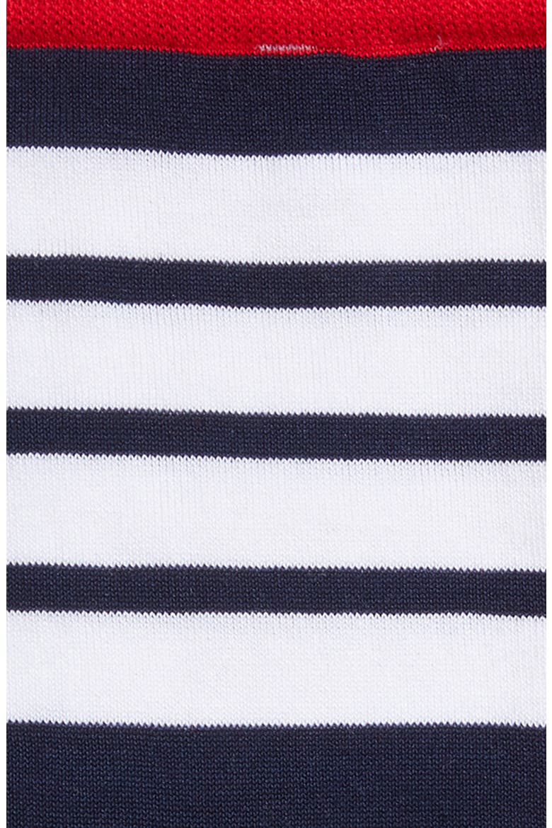 4-Bar Cotton Crew Socks (Nordstrom Exclusive), Alternate, color, Red/White/Blue