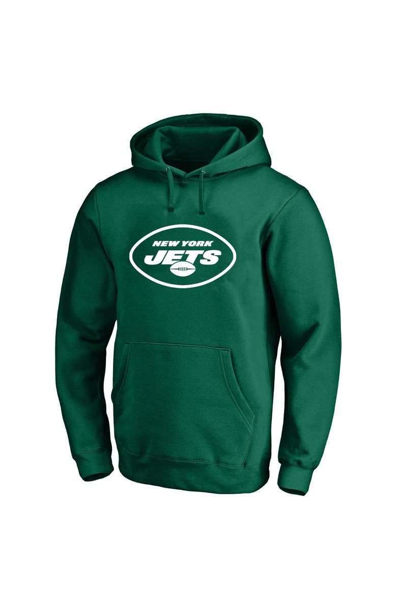 FANATICS Men's Fanatics Branded Aaron Rodgers Green New York Jets Big & Tall Fleece Name & Number Pullover Hoodie, Alternate, color,
