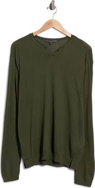 John Varvatos Fiorello Cotton Henley Sweater