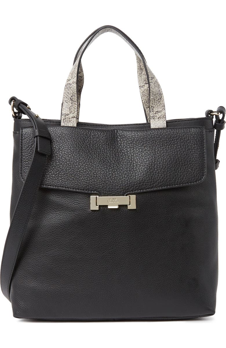 Vince Camuto Vivia Leather Crossbody Tote Bag, Main, color,