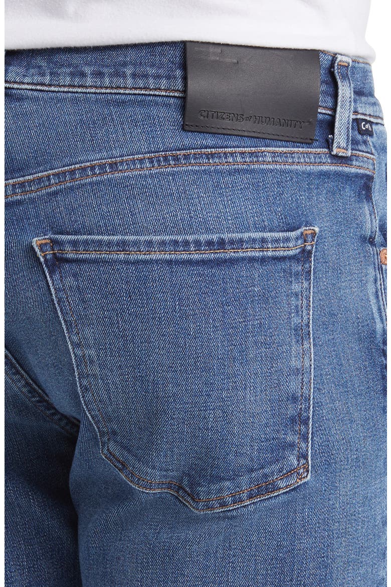 Gage Straight Leg Jeans, Alternate, color, ATLANTIC