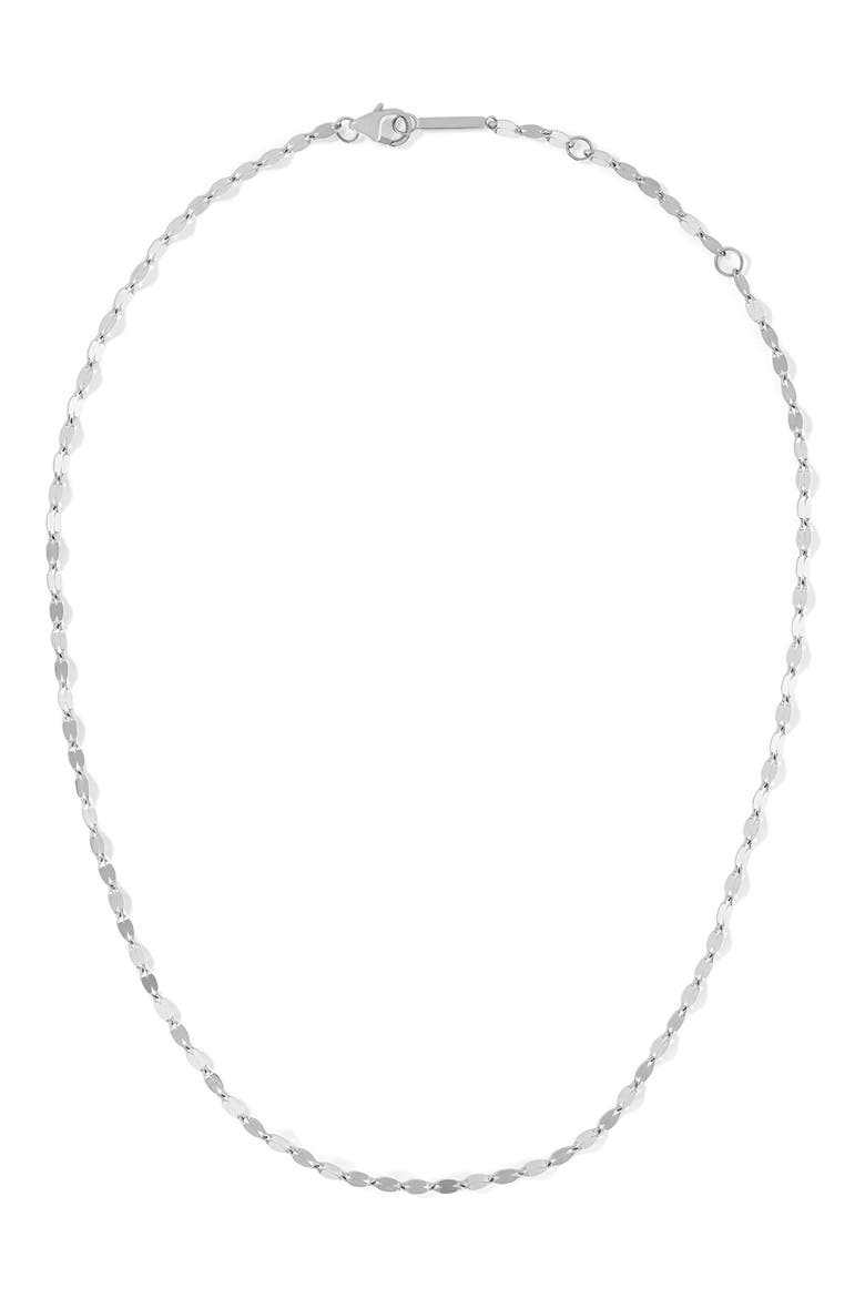 Mega Gloss Blake 14K Gold Chain Choker, Main, color, WHITE