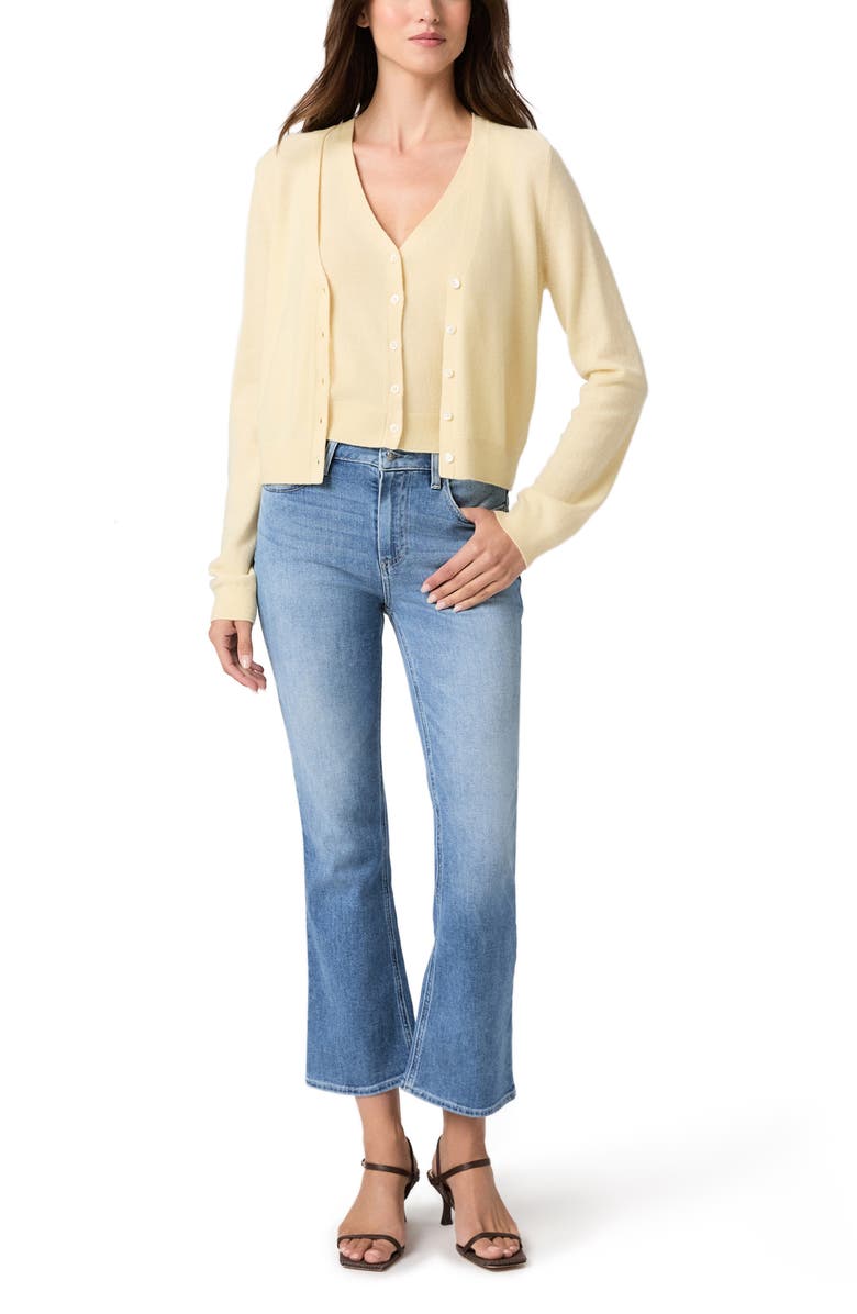 PAIGE Mason High Waist Crop Bootcut Jeans, Alternate, color, Cinerama