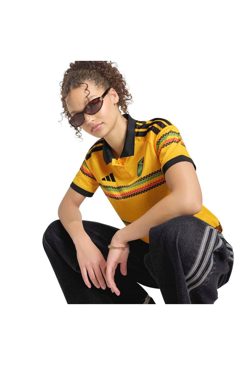 Women's adidas Yellow Jamaica National Team 2026 Home Replica Jersey, Alternate, color, Yellow