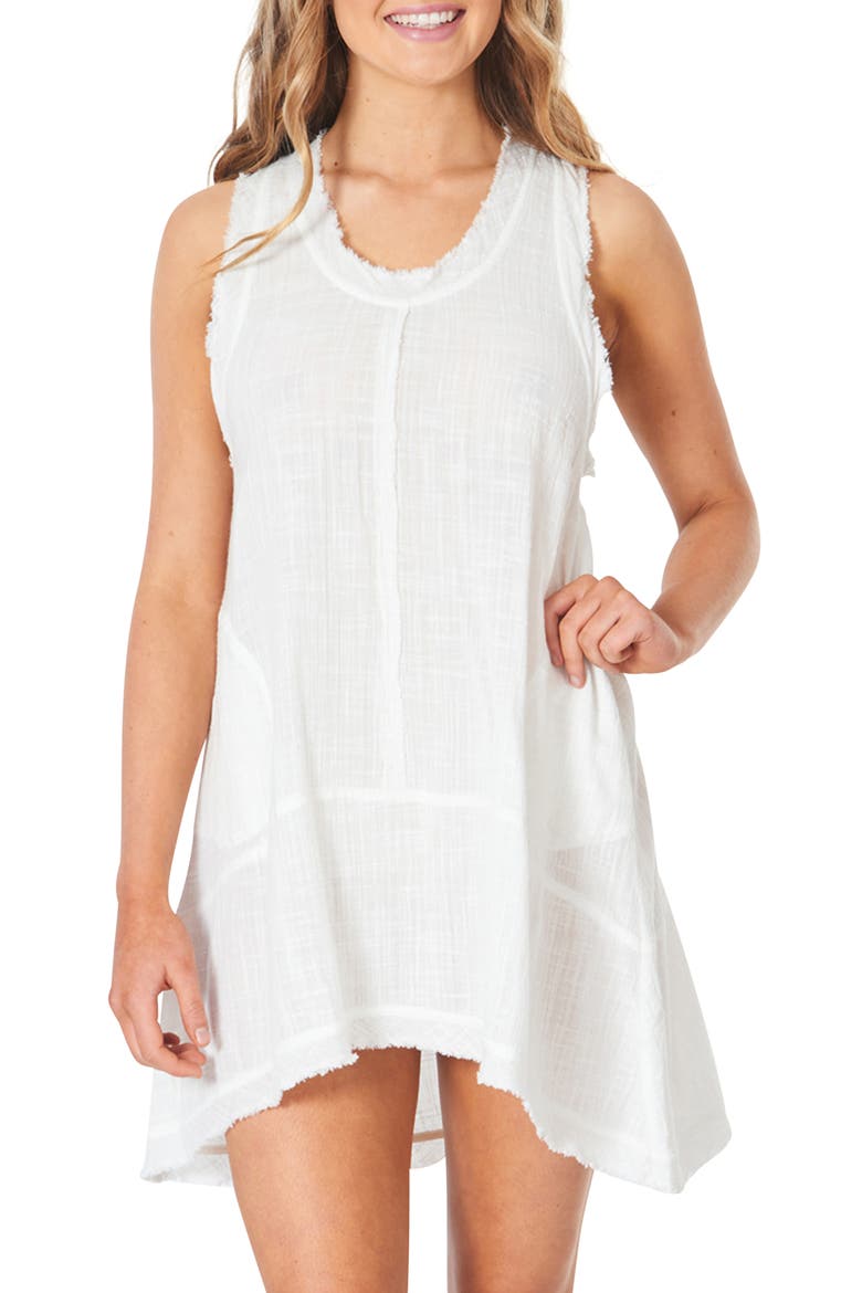 Classic Surf Cover-Up Dress, Main, color, BONE