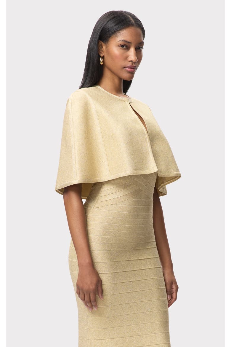 The Juliette Cape, Alternate, color, METALLIC GOLD