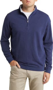 Peter Millar Comfort Interlock Quarter Zip Pullover