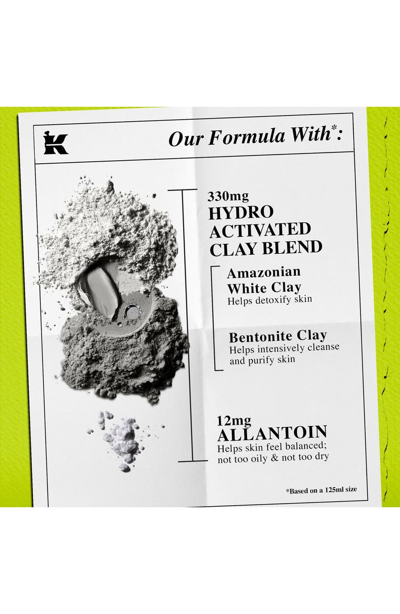Kiehl's Since 1851 Rare Earth Clay Face Mask for Pores & Uneven Texture, Alternate, color,