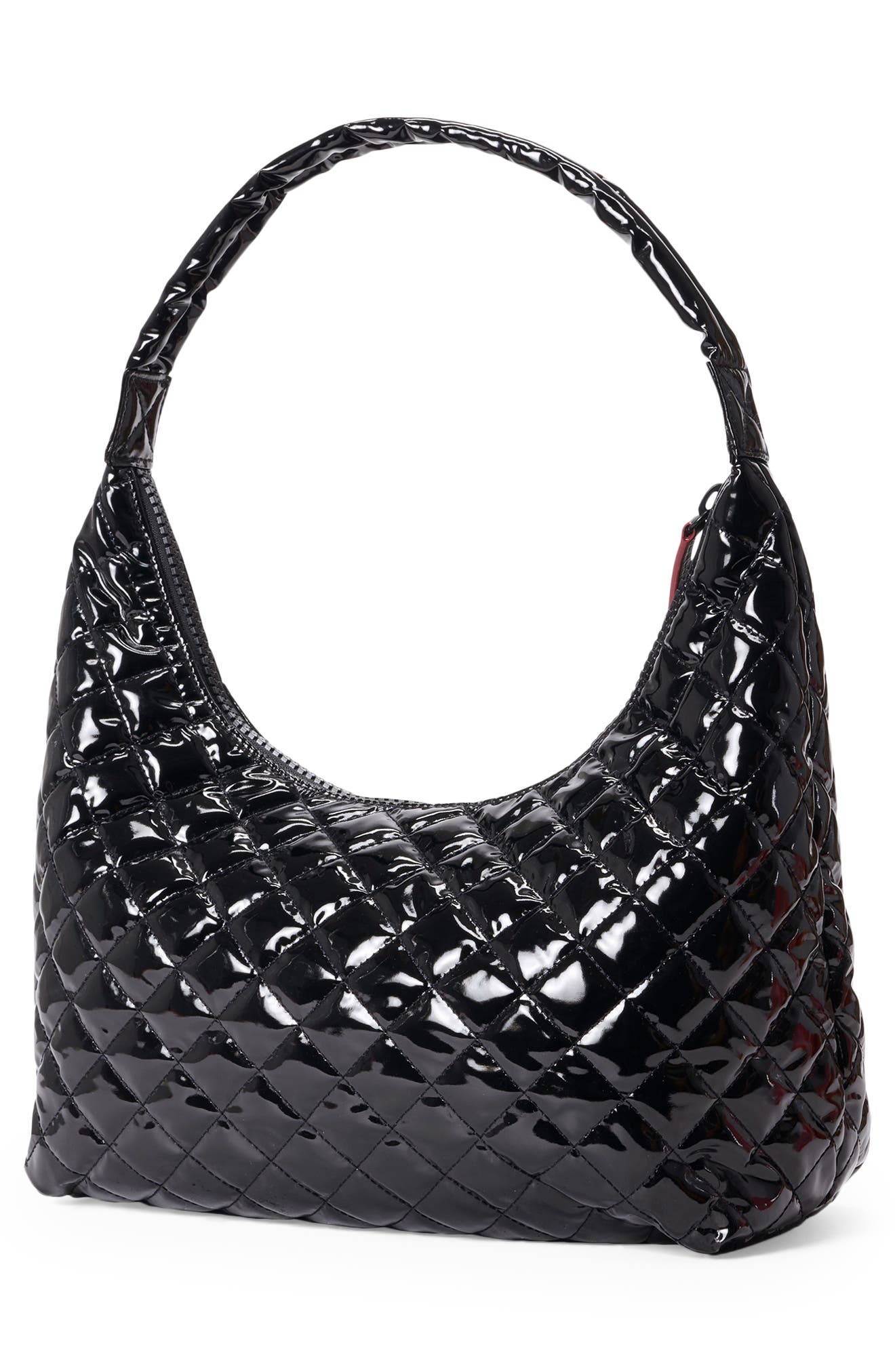 MZ Wallace Metro Quilted Nylon Shoulder Bag, Alternate, color, 