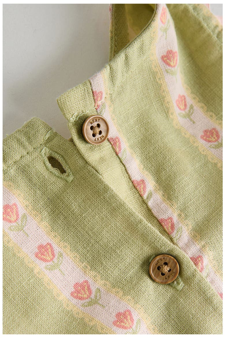 Kids' Floral Tank & Pants Set, Alternate, color, GREEN