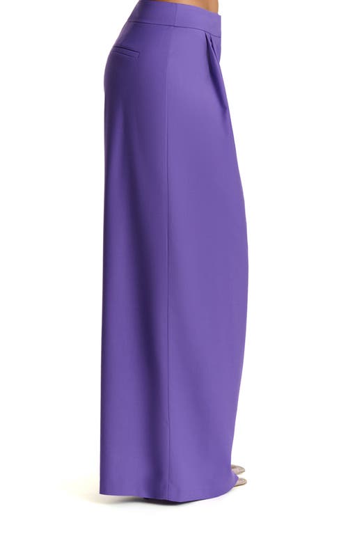 Naked Wardrobe Suiting Oversize Wide Leg Pants In Purple