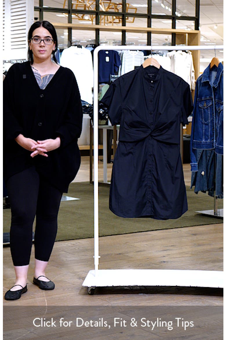 Gretchen Cotton Poplin Shirtdress video