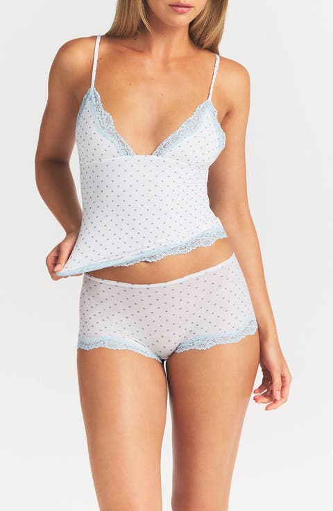 Fits Everybody Lace Cami & Boyshorts Set