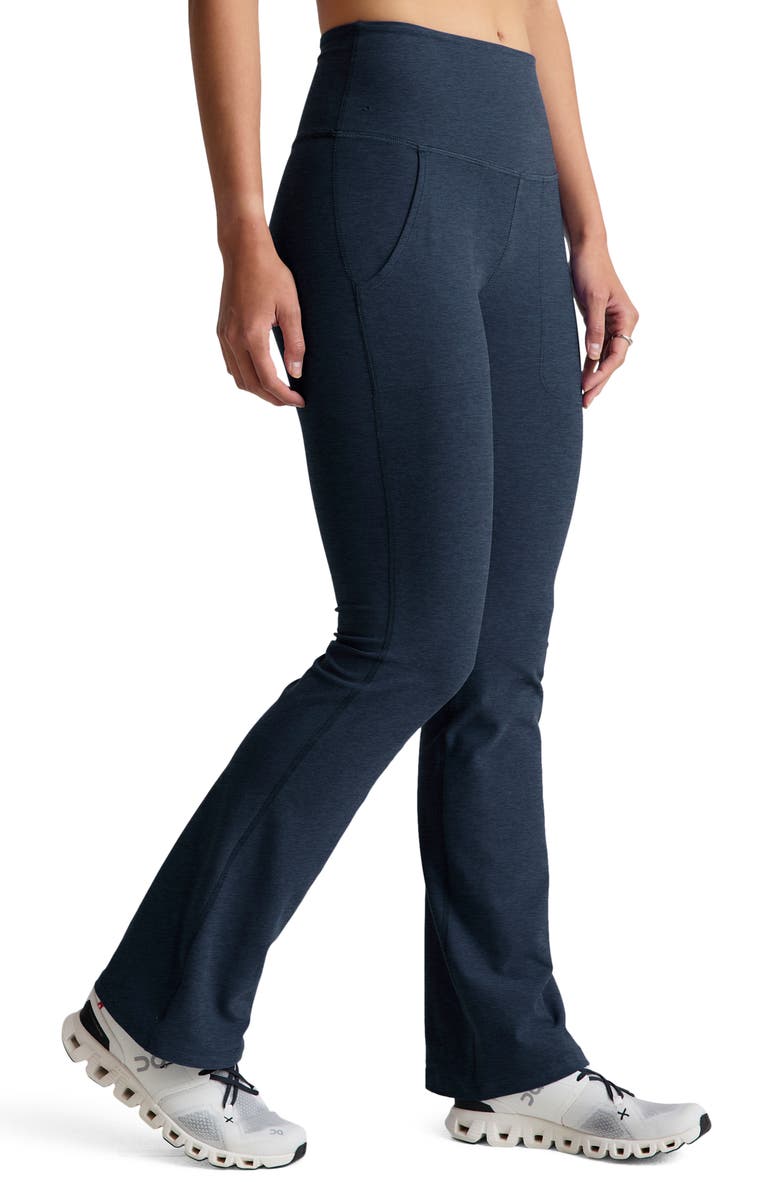 Beyond Yoga Space Dye High Waist Practice Leggings, Alternate, color, Nocturnal Navy