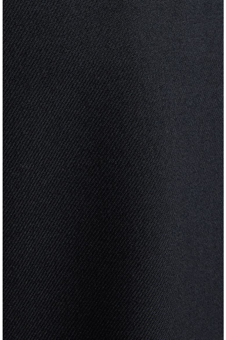 Prestona Serge Wool Twill Pants, Alternate, color, BLACK