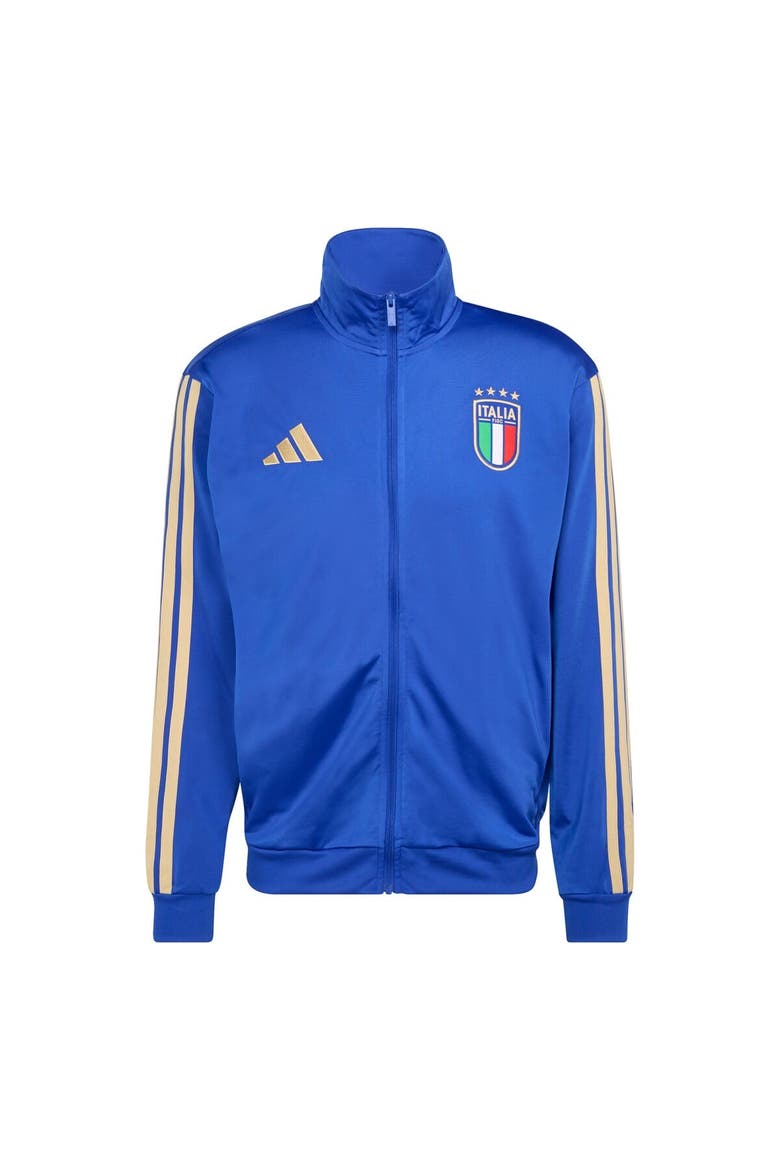 Men's adidas  Blue Italy National Team  Home Alphaskin Full-Zip Track Top, Alternate, color, Blue