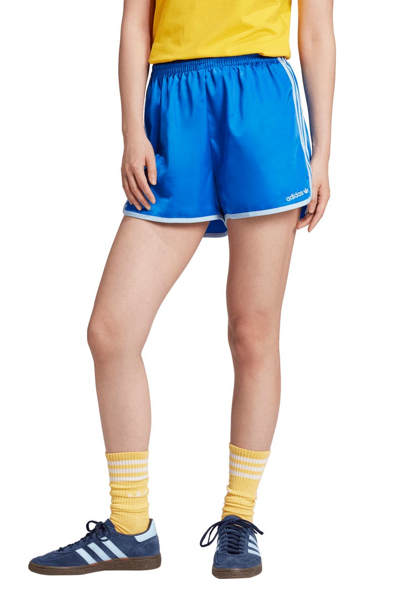 adidas Lifestyle Satin Sprinter Shorts, Main, color, 