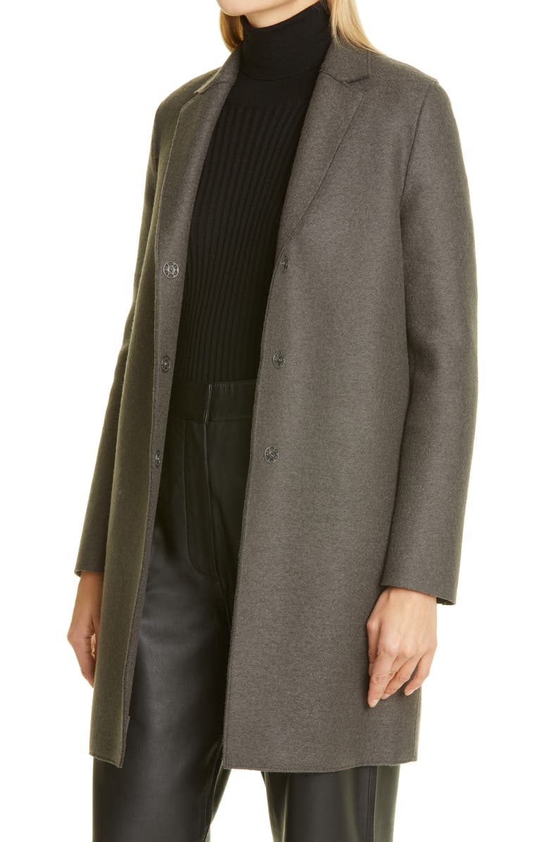 Harris Wharf London Classic Cocoon Wool Coat, Alternate, color, 