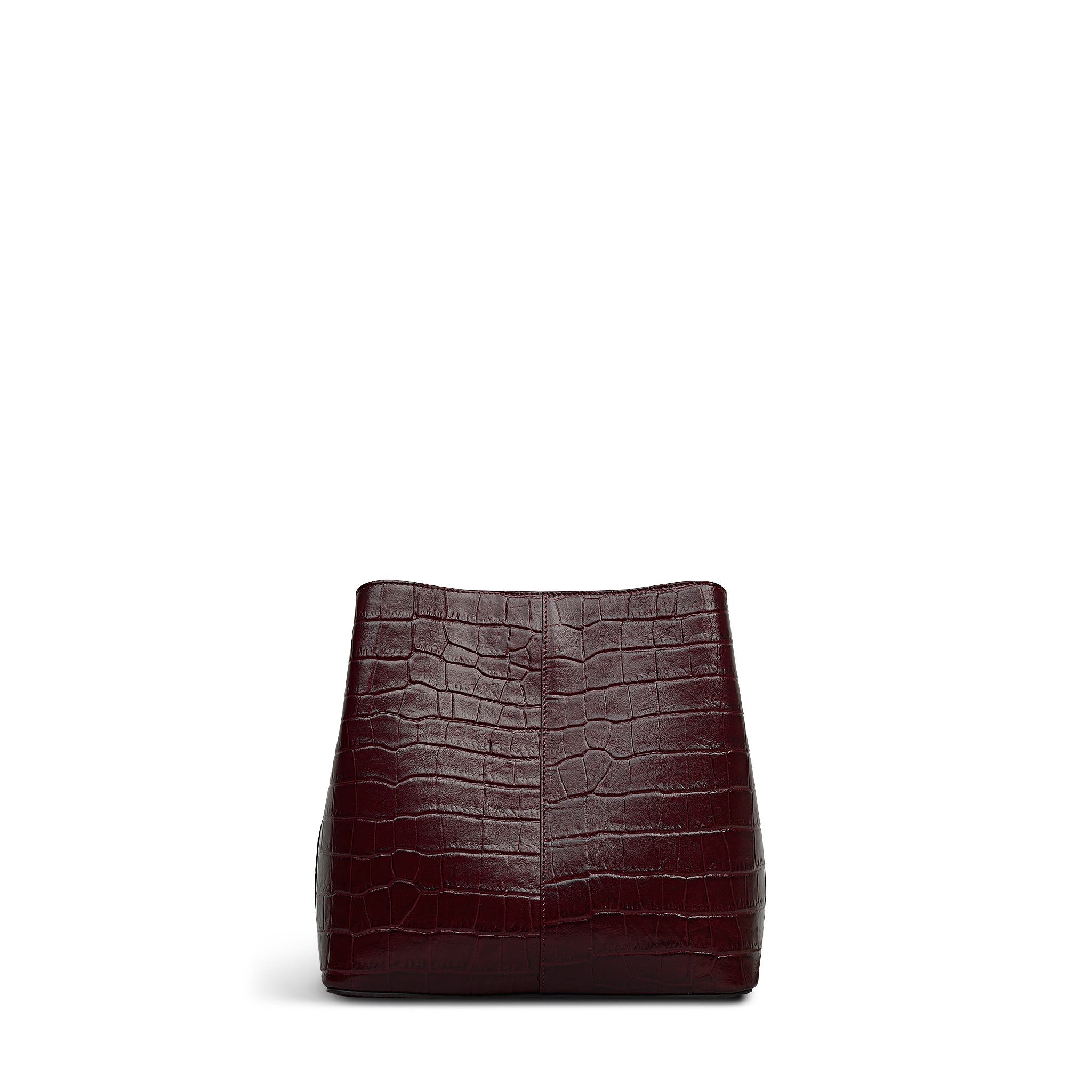 Dukes Place - Faux Croc Medium Compartment Crossbody Bag, Alternate, color, Dark Cherry