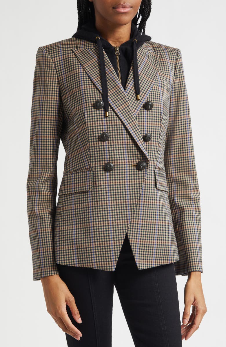 Veronica Beard Miller Dickey Jacket, Alternate, color, Russet Multi