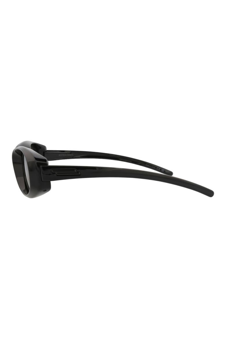 56mm Oval Sunglasses, Alternate, color, BLACK BLACK GREY