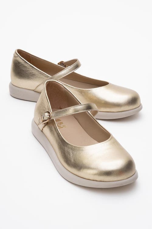 Forever & Always Shoes Anisa Leather Strap Flat