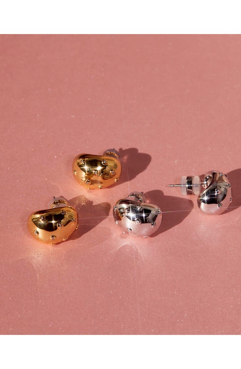 Luv AJ Mini Molten Drop Earrings, Alternate, color, 