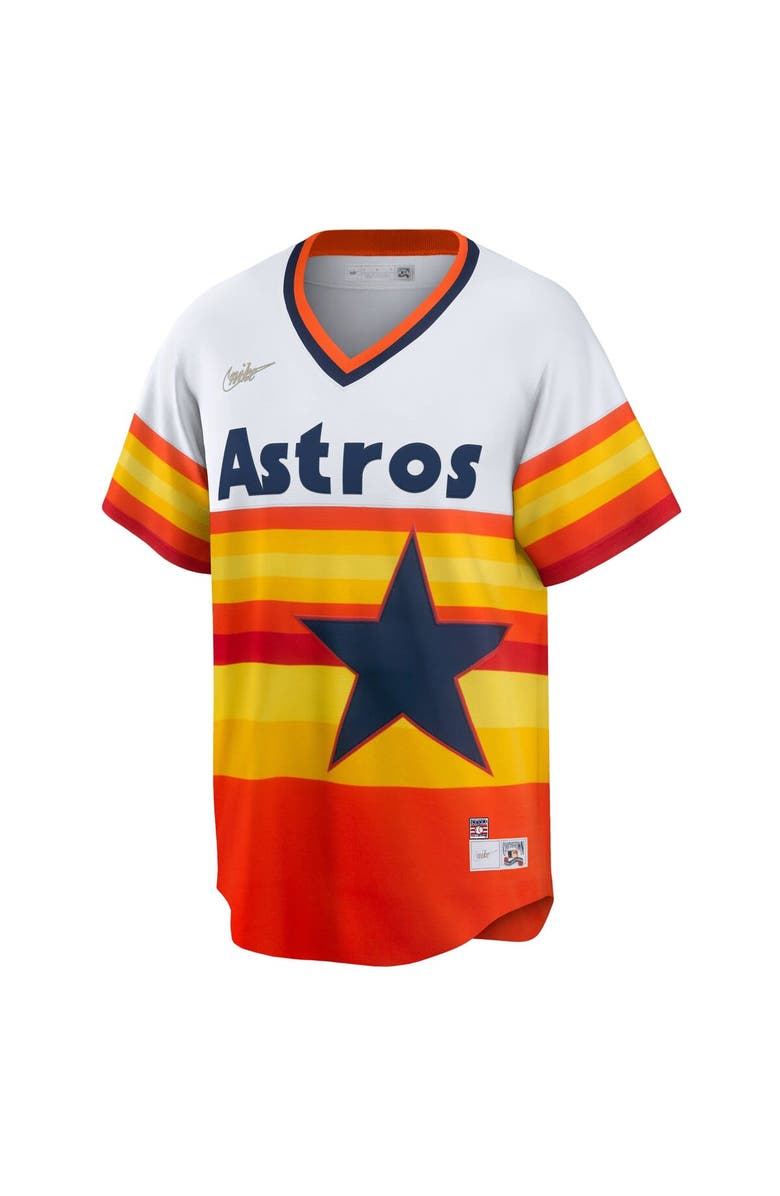 Nike Men's Nike Nolan Ryan White Houston Astros Home Cooperstown Collection Player Jersey, Alternate, color,