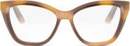 DIOR 'DiorMidnight O B1I 54mm Butterfly Optical Glasses