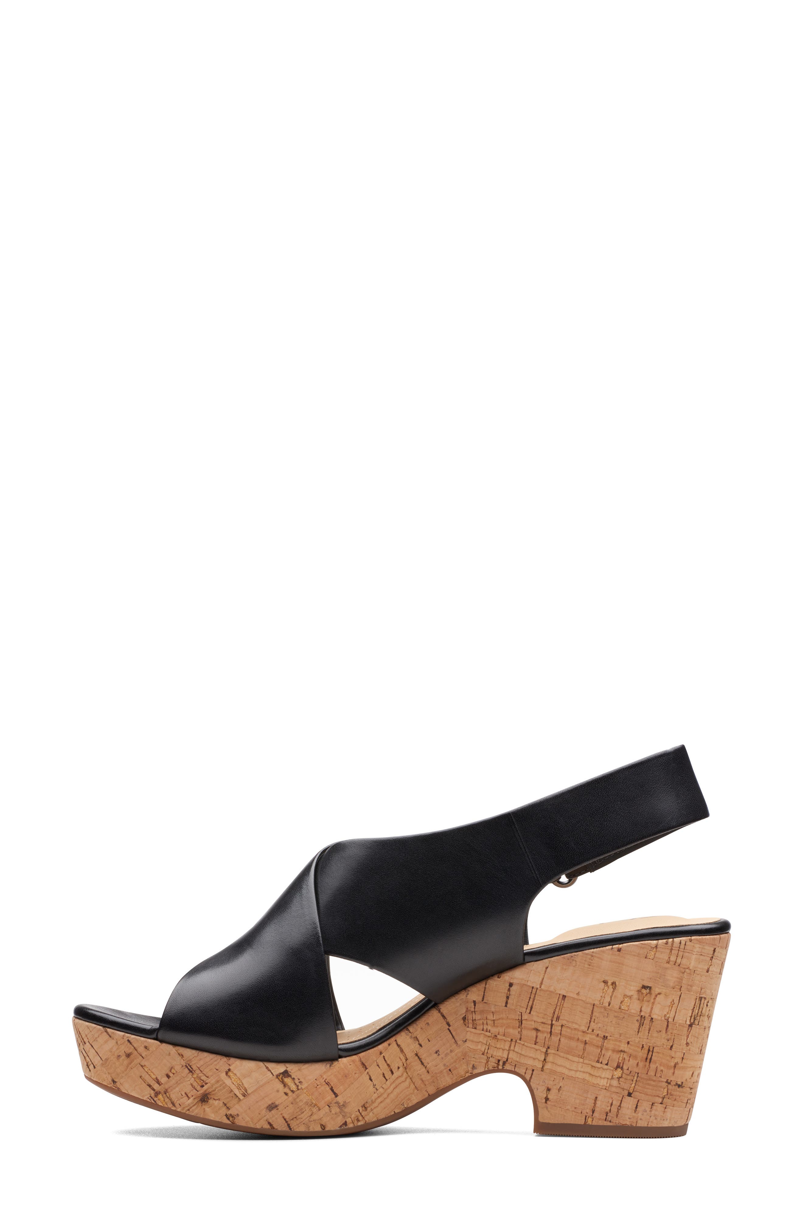 Maritsa Lara Slingback Sandal, Alternate, color, BLACK LEATHER